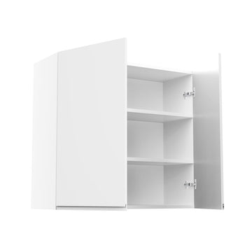 Kitchen Wall Cabinet - RTA - Lacquer white - 2 Door Wall Cabinet | 33