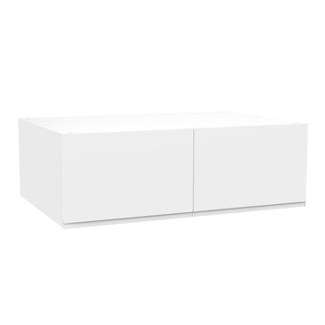 RTA Cabinet - Lacquer White - Refrigerator Wall Cabinet - Double Door | 36