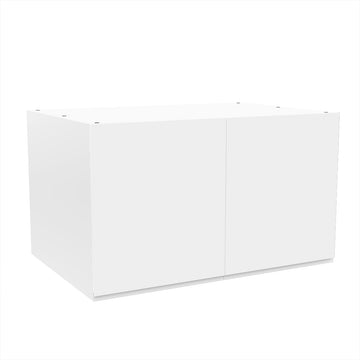 RTA Cabinet - Lacquer White - Refrigerator Wall Cabinet - Double Door | 36