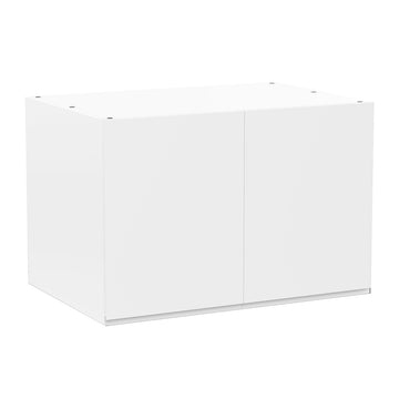 RTA Cabinet - Lacquer White - Refrigerator Wall Cabinet - Double Door | 36