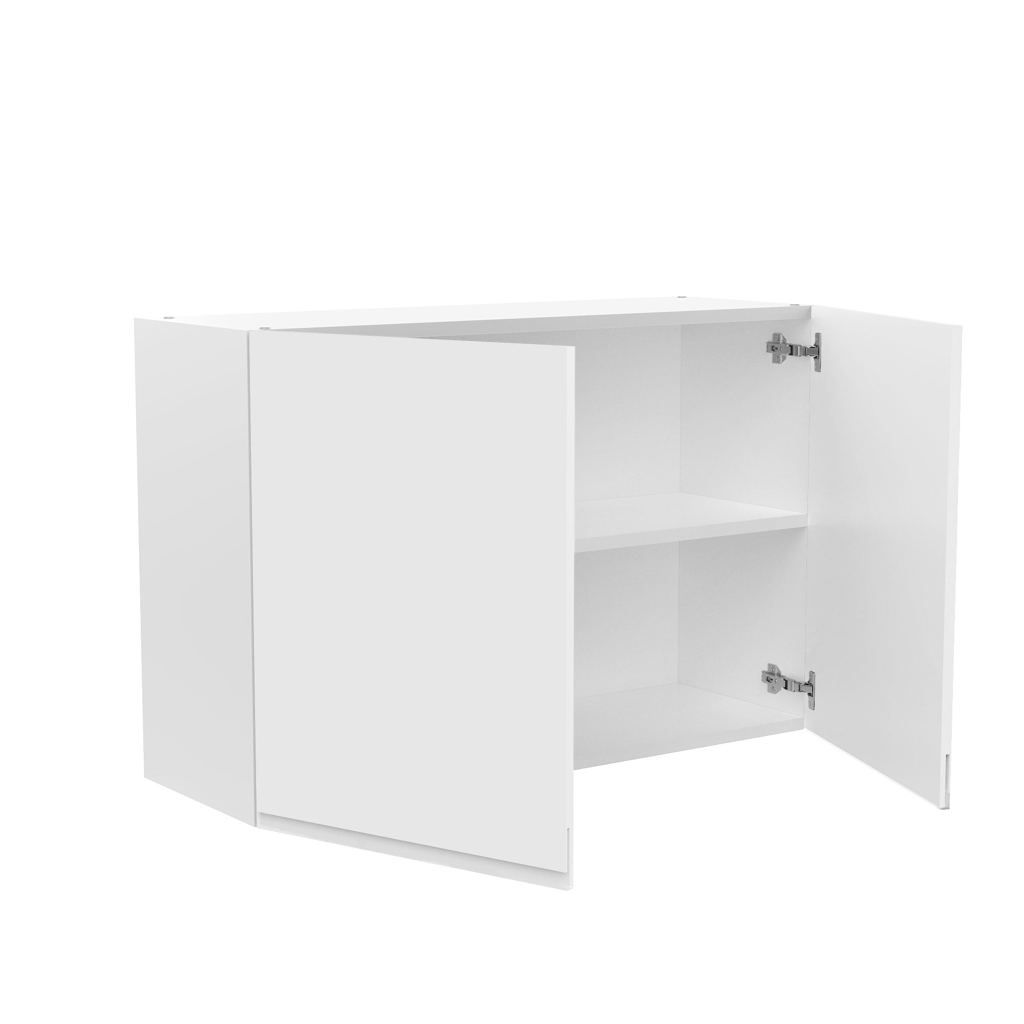 Kitchen Wall Cabinet - RTA - Lacquer white - 2 Door Wall Cabinet | 36"W x 24"H x 12"D