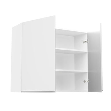Kitchen Wall Cabinet - RTA - Lacquer white - 2 Door Wall Cabinet | 36"W x 30"H x 12"D