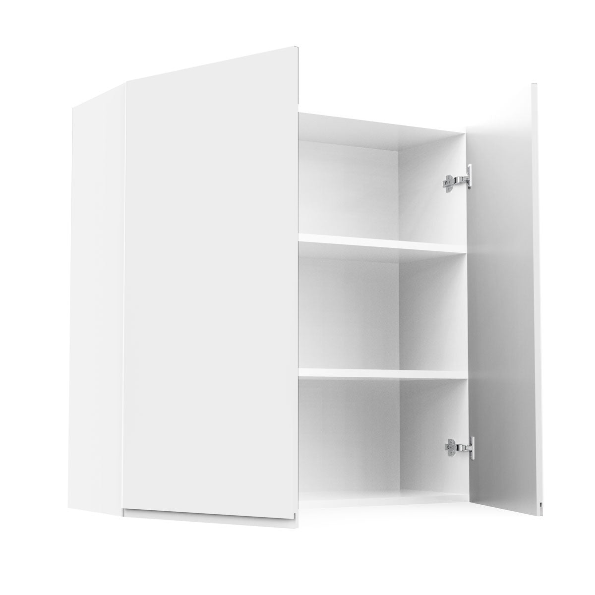 Kitchen Wall Cabinet - RTA - Lacquer white - 2 Door Wall Cabinet | 36"W x 36"H x 12"D