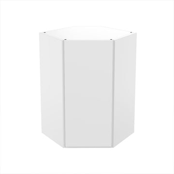 RTA - Lacquer White - Diagonal Wall Cabinet | 24