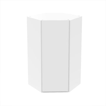 RTA - Lacquer White - Diagonal Wall Cabinet | 24