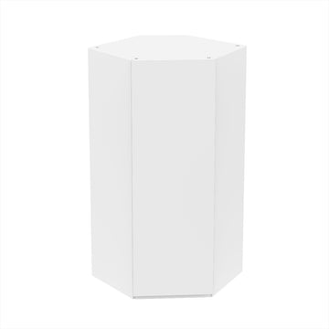 RTA - Lacquer White - Diagonal Wall Cabinet | 24