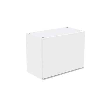 Wall Cabinet - RTA - Lacquer White - Horizontal Door Cabinet | 24