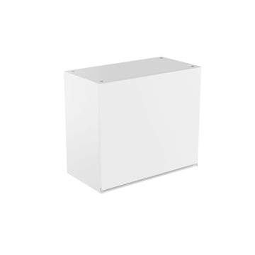 Wall Cabinet - RTA - Lacquer White - Horizontal Door Cabinet | 24