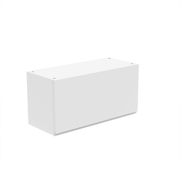 Wall Cabinet - RTA - Lacquer White - Horizontal Door Cabinet | 30