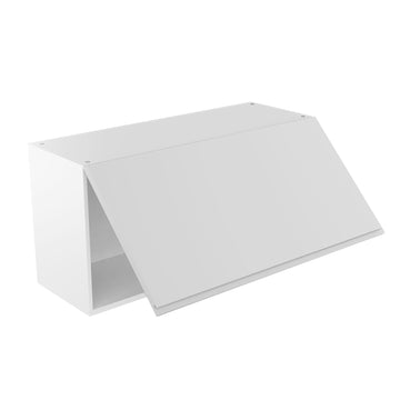 Wall Cabinet - RTA - Lacquer White - Horizontal Door Cabinet | 36