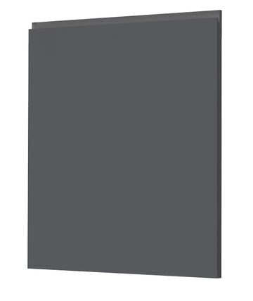RTA - Lacquer Grey - Wall End Panels | 0.6"W x 30"H x 12"D
