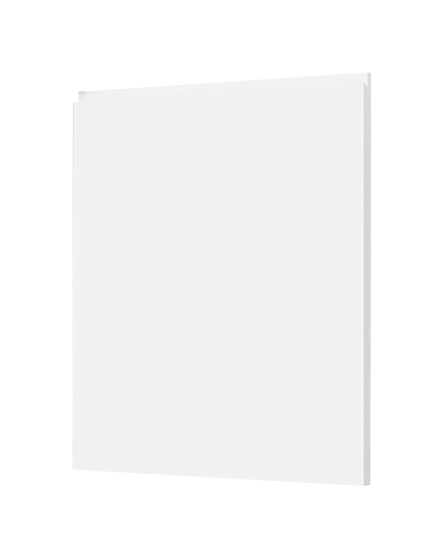 New Kitchen Cabinet - RTA - Lacquer White - Vanity End Panel | 0.6"W x 34.5"H x 21"D