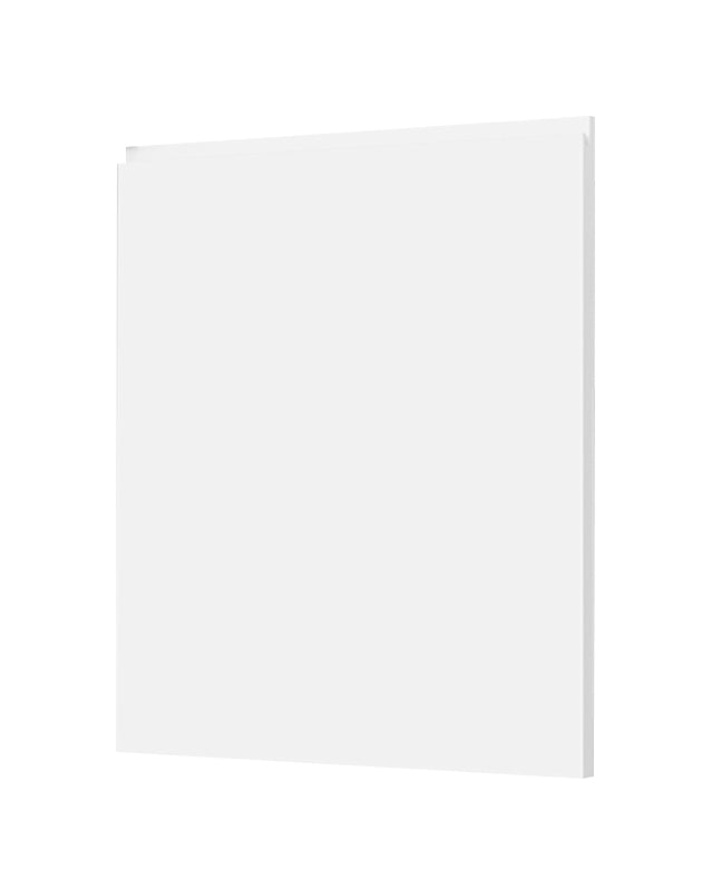 New Kitchen Cabinet - RTA - Lacquer White - Base End Panel | 0.6"W x 34.5"H x 24"D