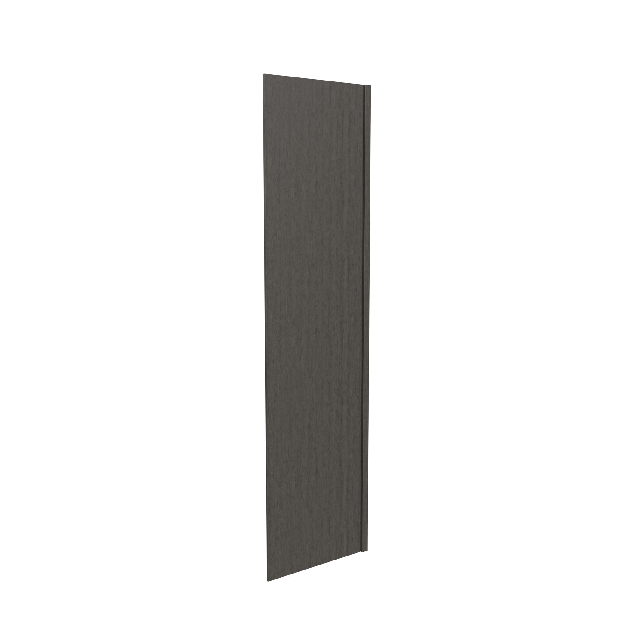 Luxor Smoky Grey - Refrigerator End Panel | 3"W x 84"H x 24"D
