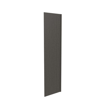 Refrigerator End Panel | 3W x 90H x 24D | RTA - Luxor Smoky Grey