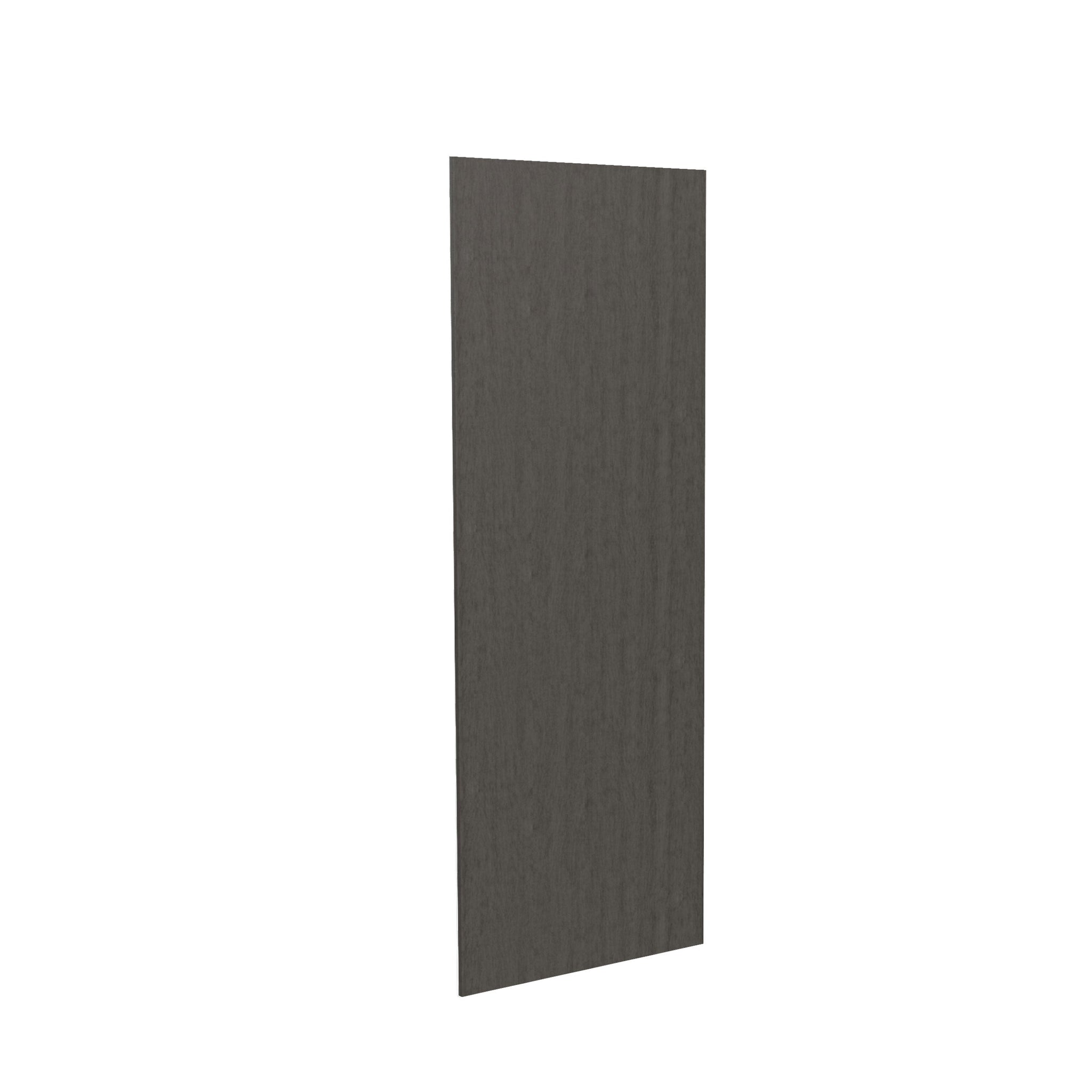 Refrigerator End Panel | 0.75W x 96H x 30D | RTA - Luxor Smoky Grey