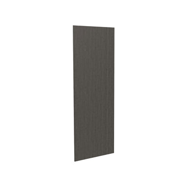 Refrigerator End Panel | 0.75W x 96H x 24D | RTA - Luxor Smoky Grey