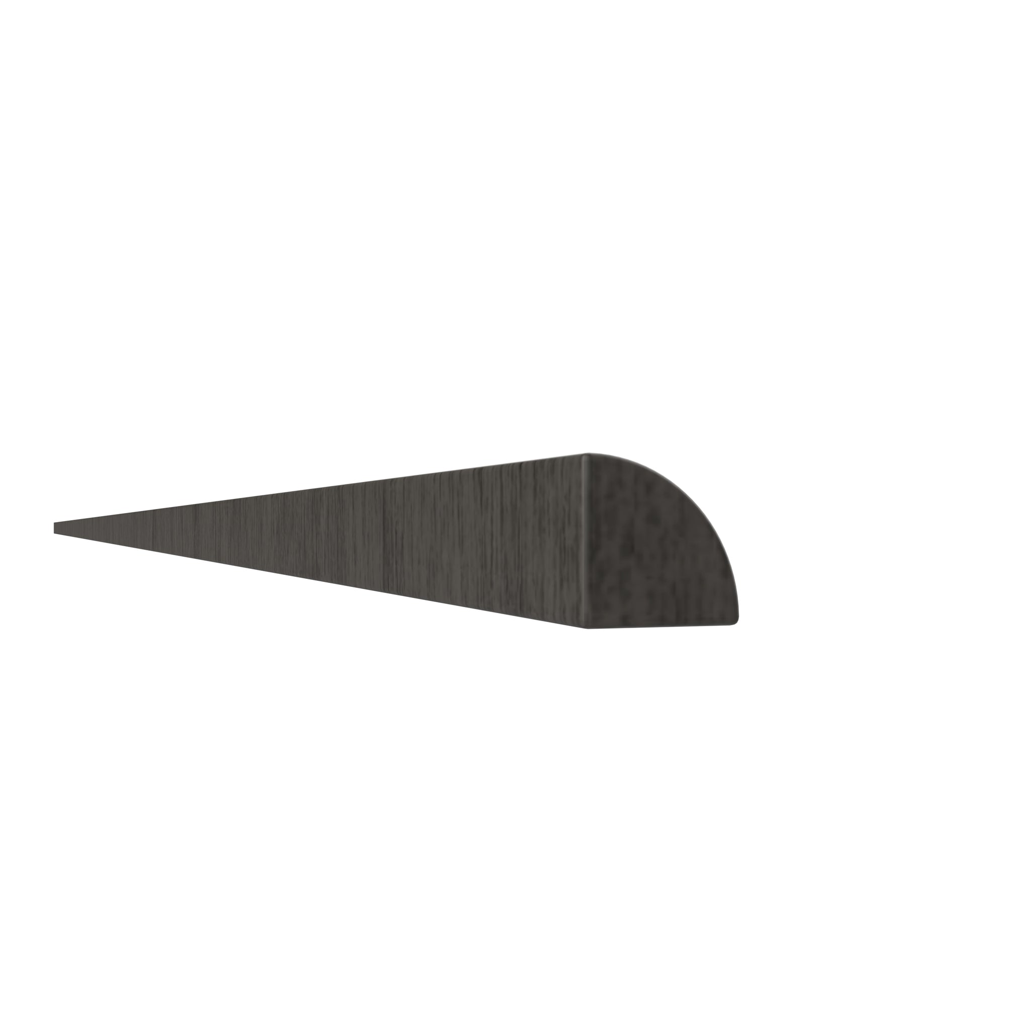 Luxor Smoky Grey - Shoe Molding | 96"W x 0.75"H x 0.75"D