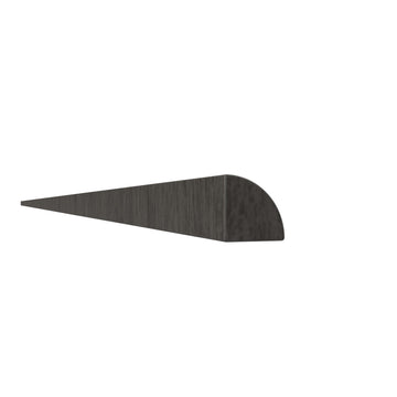 Cabinet Shoe Molding | 96W x 0.75H x 0.75D | RTA - Luxor Smoky Grey