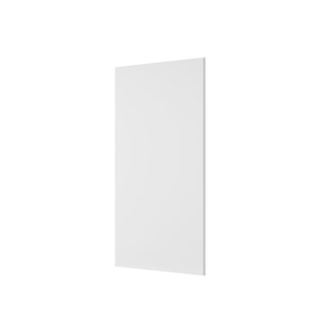 Luxor White - Base End Panel | 0.75"W x 34.5"H x 24"D