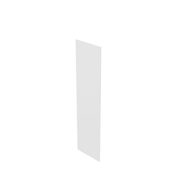 Luxor White - Wall End Skin | 0.25"W x 42"H x 11.25"D