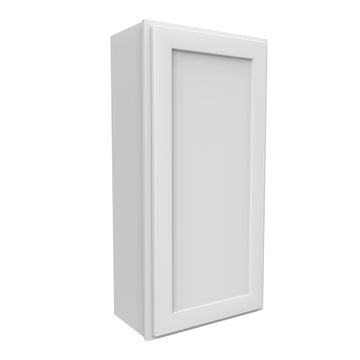 Luxor White - Single Door Wall Cabinet | 21