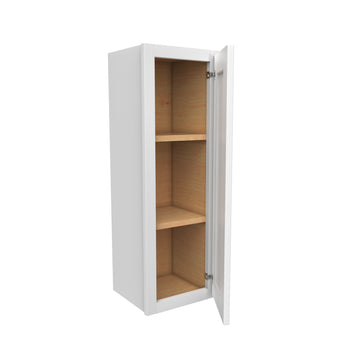 Luxor White - Single Door Wall Cabinet | 12