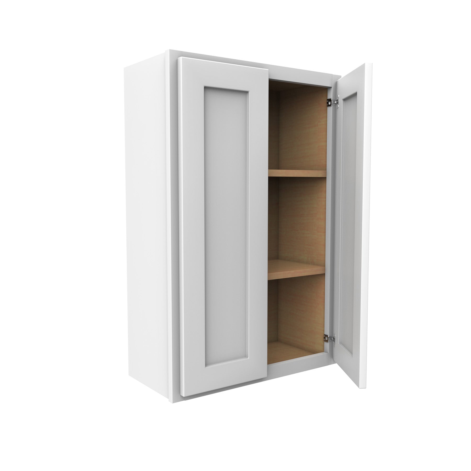 Luxor White - Double Door Wall Cabinet | 24"W x 36"H x 12"D