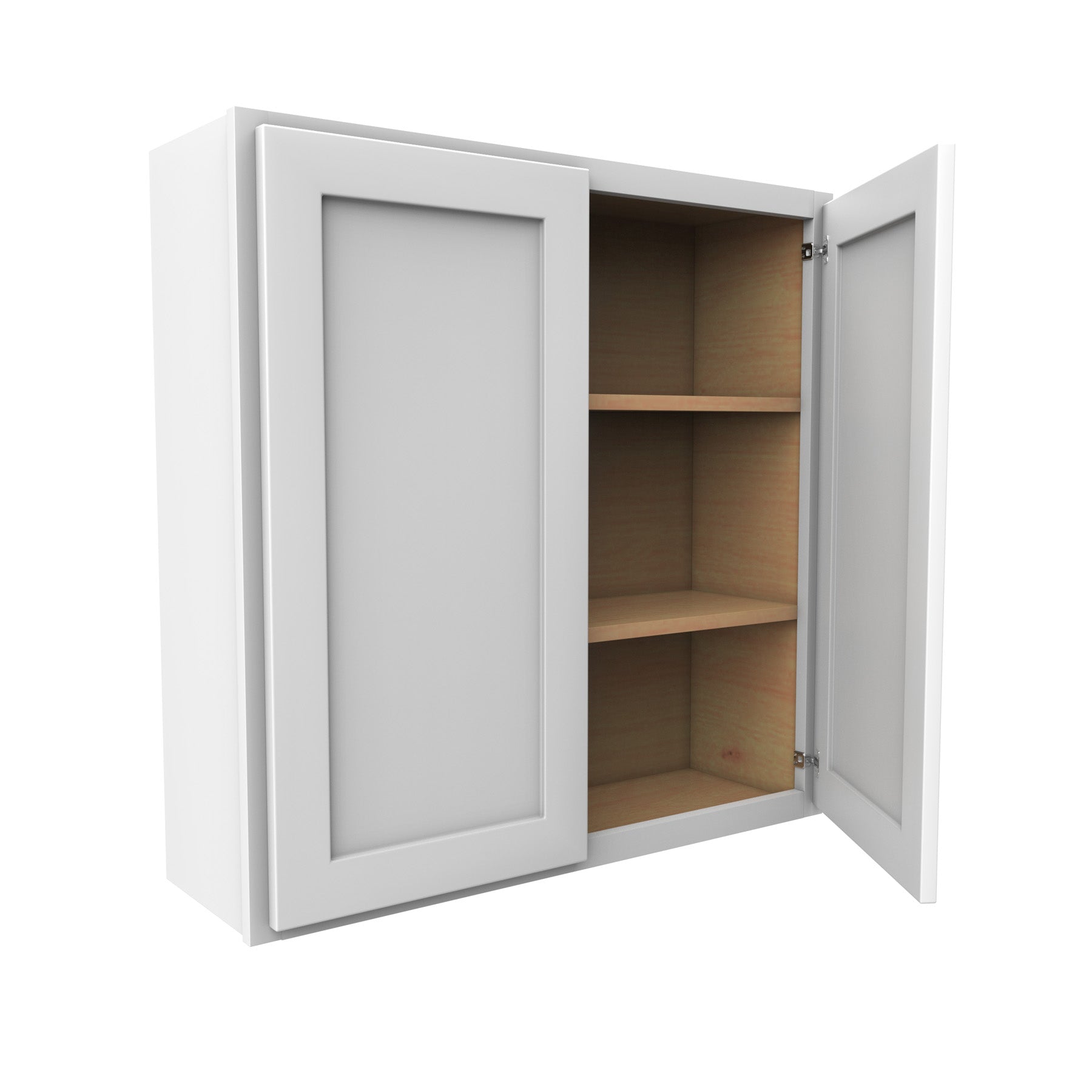 Luxor White - Double Door Wall Cabinet | 36"W x 36"H x 12"D