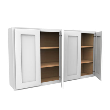 Luxor White - 54"W x 30"H x 12"D | Wall Cabinet