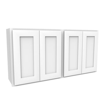 Luxor White -  4 Door Wall Cabinet | 42