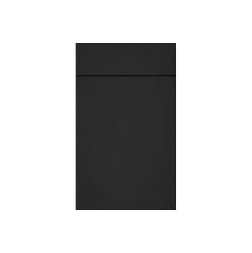 Kitchen Cabinet - Flat Panel Modern Cabinet Sample Door - Delight Matte Black