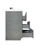 Aramco Freestanding Bathroom Vanity With Acrylic Sink & Drawers