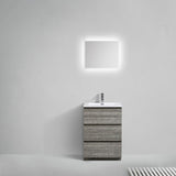 Aramco Freestanding Bathroom Vanity With Acrylic Sink & Drawers