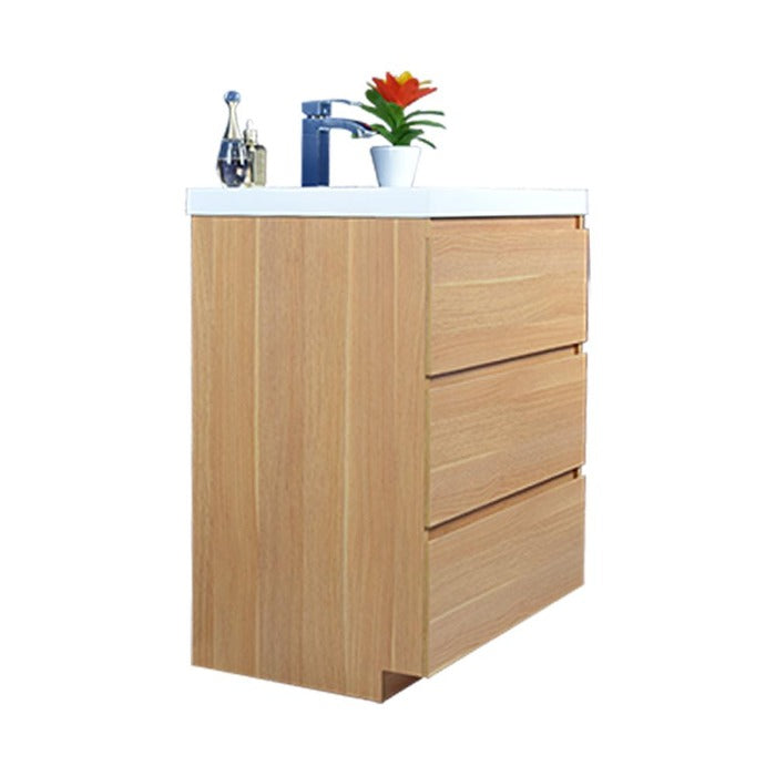 Aramco Freestanding Bathroom Vanity With Acrylic Sink & Drawers