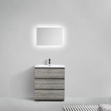 Aramco Freestanding Bathroom Vanity With Acrylic Sink & Drawers