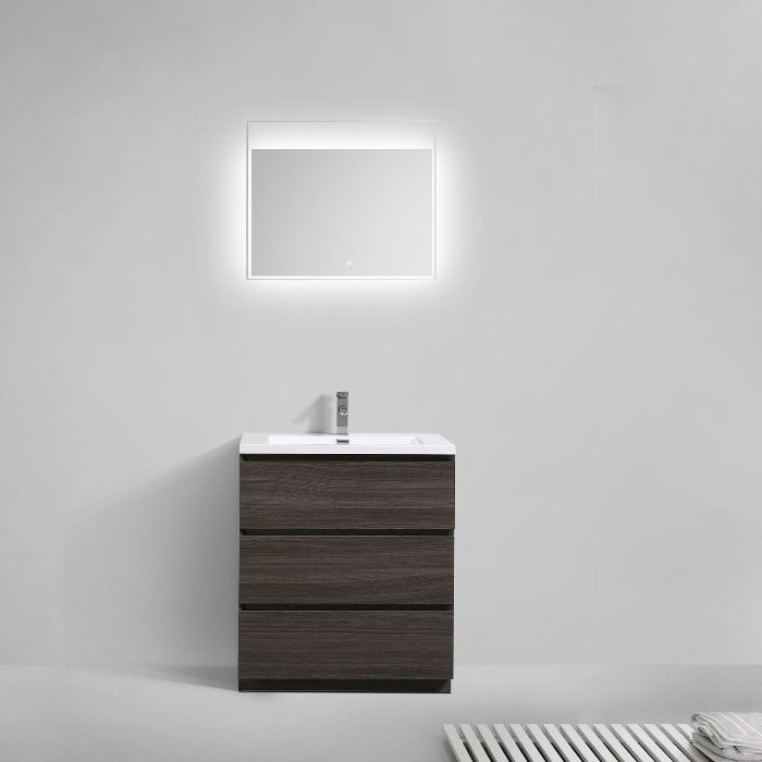 Aramco Freestanding Bathroom Vanity With Acrylic Sink & Drawers