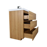 Aramco Freestanding Bathroom Vanity With Acrylic Sink & Drawers