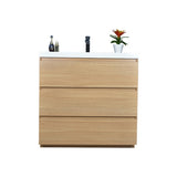 Aramco Freestanding Bathroom Vanity With Acrylic Sink & Drawers