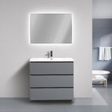 Aramco Freestanding Bathroom Vanity With Acrylic Sink & Drawers