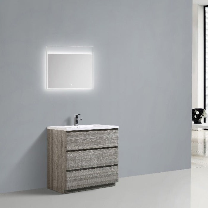 Aramco Freestanding Bathroom Vanity With Acrylic Sink & Drawers