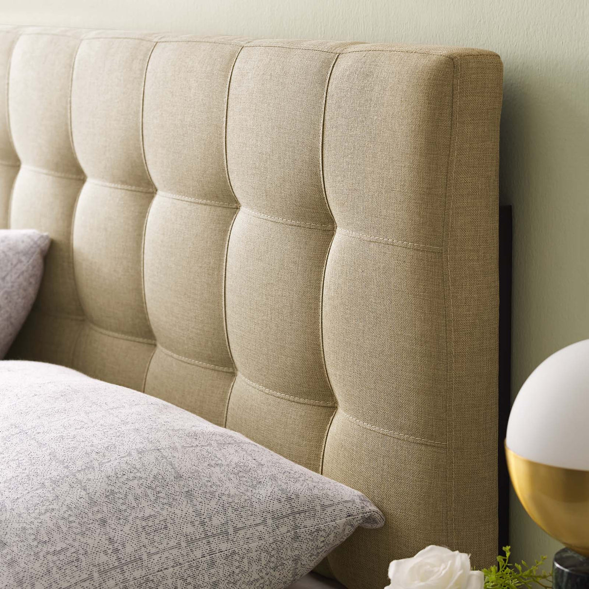 Modern Lily Tufted Performance Headboard - Elevated Style Bed Frame Headboard