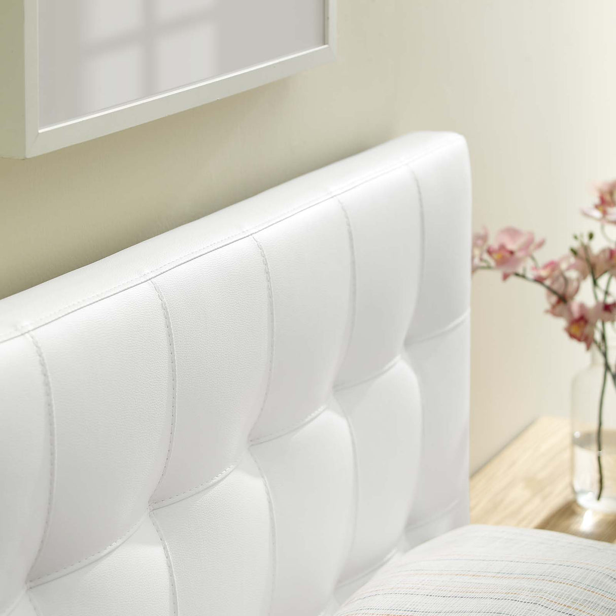 Modern Lily Tufted Performance Headboard - Elevated Style Bed Frame Headboard