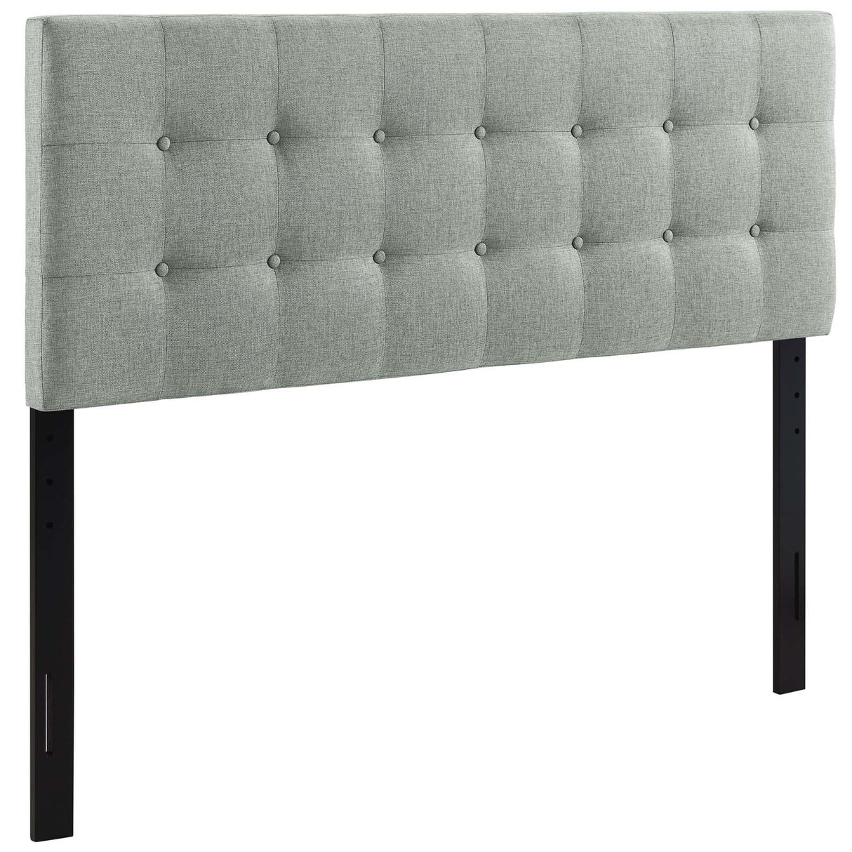 Modern Emily Tufted Performance Headboard - Farmhouse Style Bed Headboard - BUILDMYPLACE