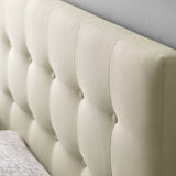 Modern Emily Tufted Performance Headboard - Farmhouse Style Bed Headboard - BUILDMYPLACE