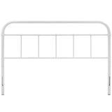 Rustic Arched Serena Steel Headboard - Modern Studio Bed Headboard - BUILDMYPLACE