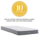 Kate 6" Innerspring Mattress with 10 Years Warranty