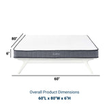 Kate 6" Innerspring Mattress with 10 Years Warranty