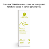 Relax Tri-Fold Mattress Topper