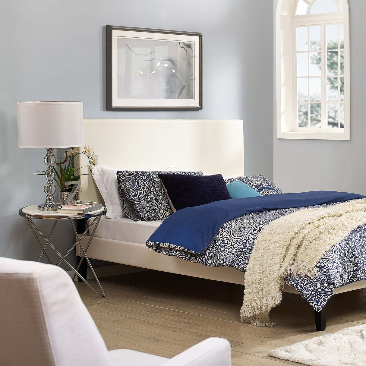 Modern Taylor King And California King Upholstered Headboard - Bed Headboard - BUILDMYPLACE